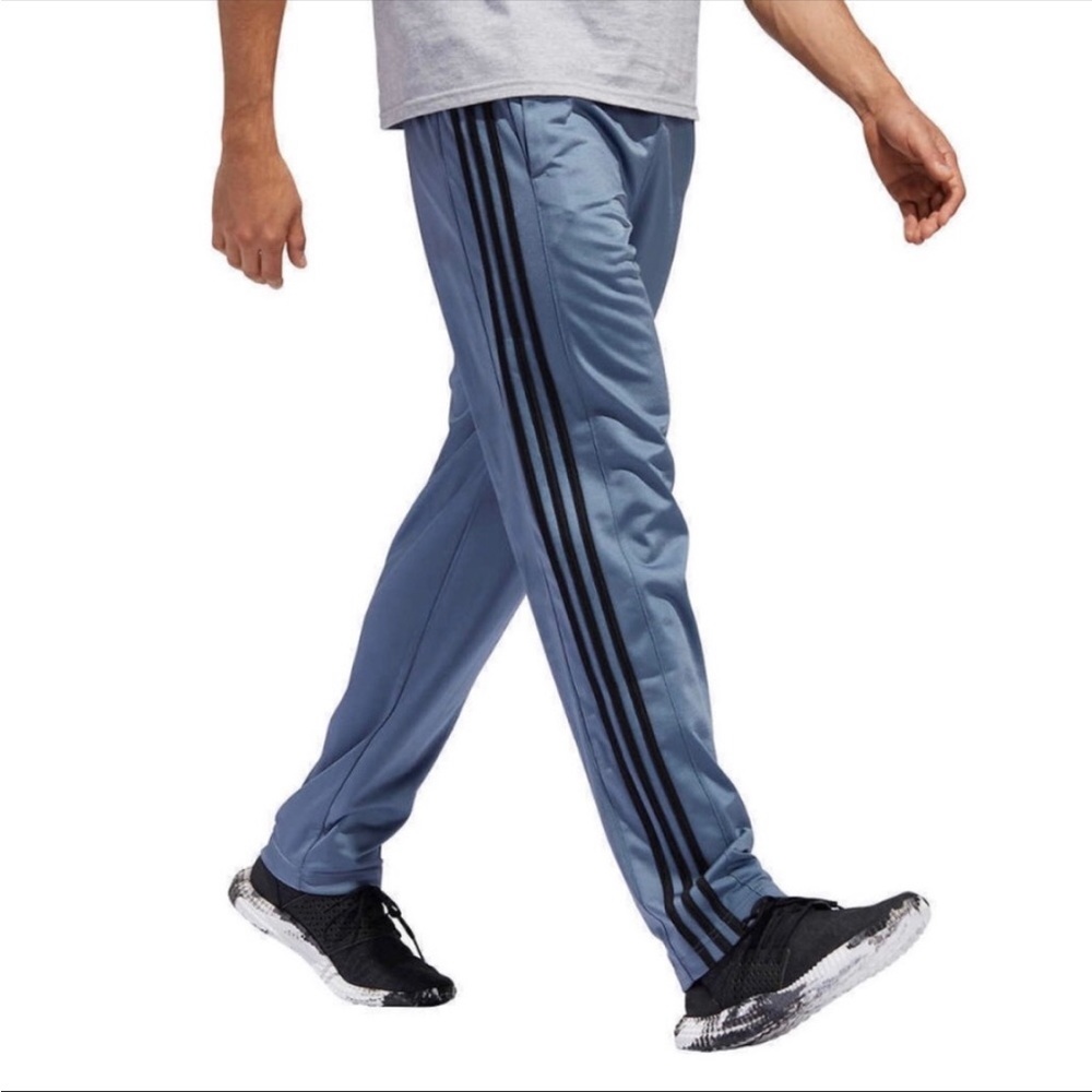Adidas Size X-Large Grey Gameday Elastic Waistband Sweatpants